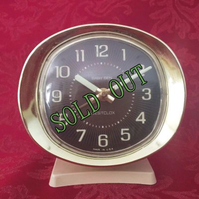 画像1: sold ビンテージ目覚まし時計　ウェストクロックス　1960年代　ゼンマイ式
