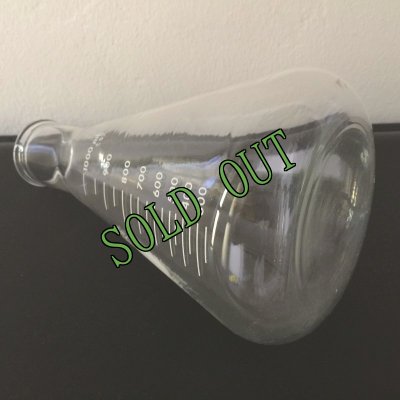 画像4: sold パイレックス　三角フラスコ　1000ml   No.4980　made in USA
