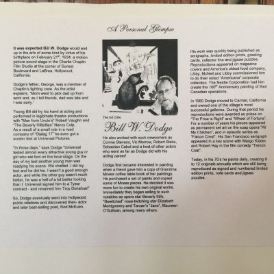 画像7: アート作品　ビル・W・ドッジ (Bill W Dodge)『ウインター（冬）』サイン付 プリント