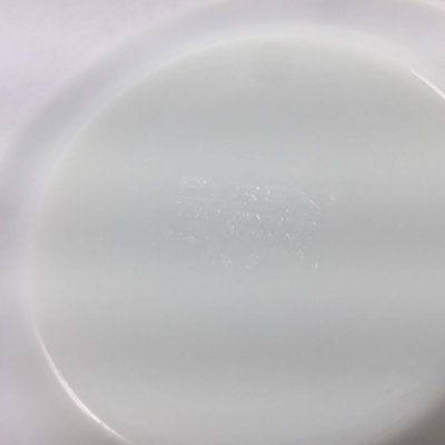 画像5: パイレックス　ミルクグラス　カッパーフィルグリー　デザートプレート　