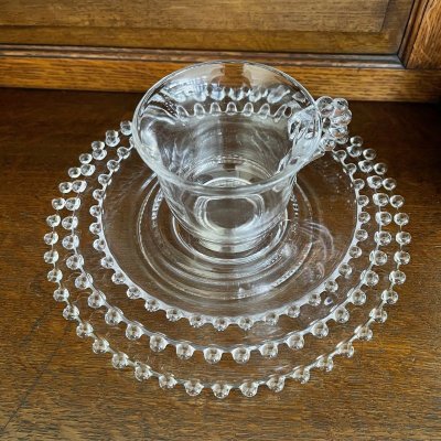 画像3: ＊　キャンドルウィック　コーヒー・カップ＆ソーサー＋２プレート ４pc セット