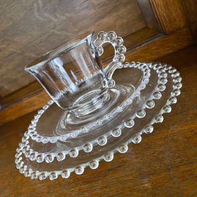 画像4: ＊　キャンドルウィック　コーヒー・カップ＆ソーサー＋２プレート ４pc セット