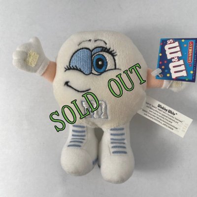 画像1: sold M&M's 小さなウインク・ホワイト 人形 タグ付 1998年