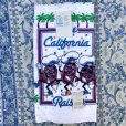 画像2: カリフォルニア・レーズン　新品タグ付デッドストック　キッチンタオル　1987年 (2)
