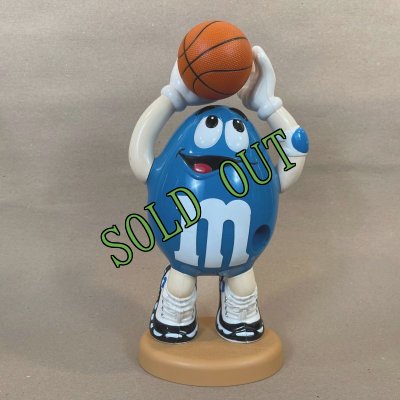 画像1: sold M&M's  ブルー・シュート バスケットボール ディスペンサー 