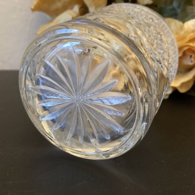 画像6: クリスタルダルケ-デュラン　オールドファッション・アンティーク・クリアー　ショートタンブラー　AS IS２個セット　フランス製