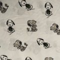 スヌーピー　ハロウィーン・シーツ　ツインサイズ　ボックスシーツ PEANUTS 70周年記念シーツ