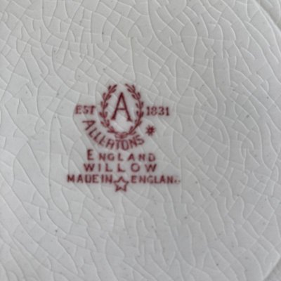 画像17: アラートン　ピンクウィロー　貫入３ピースセット　 made in England