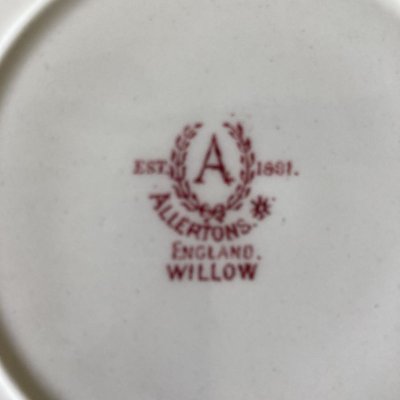 画像9: アラートン　ピンクウィロー　貫入３ピースセット　 made in England