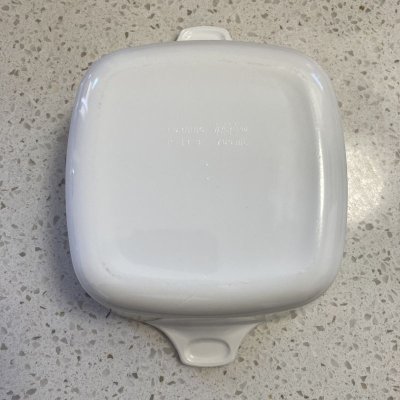 画像5: コーニング　カントリーコーンフラワー　超耐熱ガラス食器パイロセラム　プティパン（ミニキャセロール）650ml / 22オンス/ 2 3/4カップ　 1985-1988年