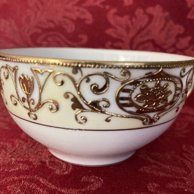 画像11: 里帰りオールドノリタケ　1918〜1941年　175クリスマスボール　 金彩カップ＆ソーサー