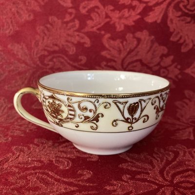 画像8: 里帰りオールドノリタケ　1918〜1941年　175クリスマスボール　 金彩カップ＆ソーサー