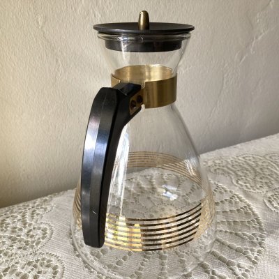 画像14: 【限定奉仕品】二満縁コース　パイレックス　耐熱ガラスポット/カラフェ　たぶん８カップ　1960年代