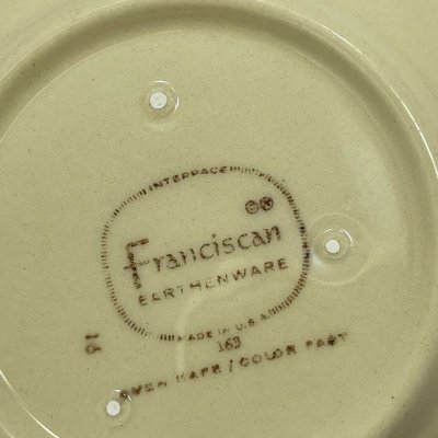 画像5: ビンテージ フランシスカン・デザートローズ フルーツボウル 1963年米国製