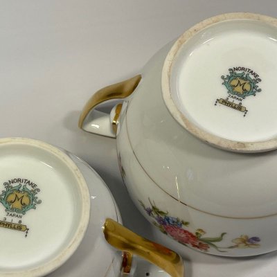 画像7: ＊里帰りオールドノリタケ　フィリス柄 シュガー＆クリーマー 1933年〜製造終了