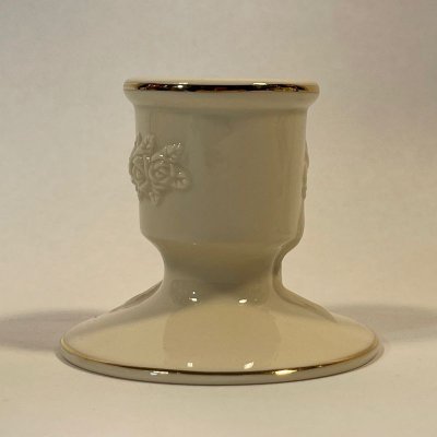 画像4: ＊レノックス　アイボリー＆ゴールドトリム キャンドルフォルダー