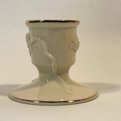 画像5: ＊レノックス　アイボリー＆ゴールドトリム キャンドルフォルダー