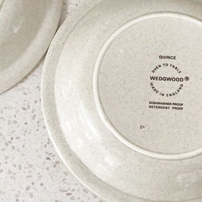 画像14: ウエッジウッド　クインス　ストーンウェア(Oven-To-Table) 　プレート＆ボウル４点セット　1969年〜986年　英国製