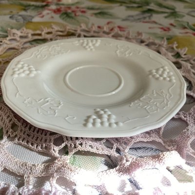 画像8: インディアナグラス　ミルクグラス　ハーベストグレープ　カップ &ソーサー 