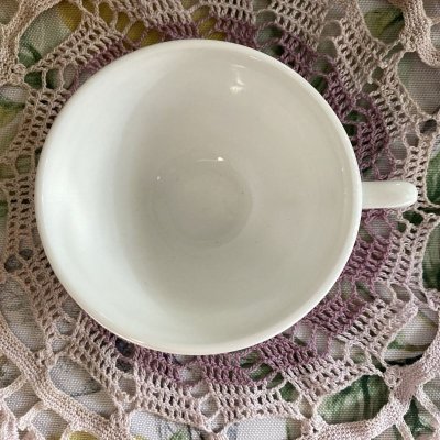 画像14: インディアナグラス　ミルクグラス　ハーベストグレープ　カップ &ソーサー 