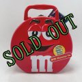 sold ＊M&M's レッド・ミニランチ缶ボックス 2001