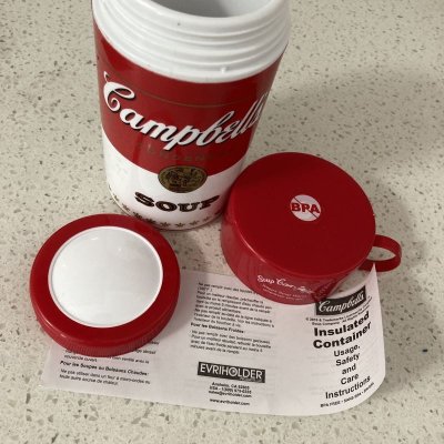 画像7: キャンベル スープ　新品説明書付き　サーモス水筒　2010年