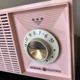 画像6: sold ビンテージ　1961年　米国ゼネラル社　ＦＭ／ＡＭラジオ　ピンク　ジャンク（ディスプレー用）