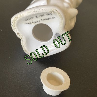 画像6: sold スヌーピー　ビンテージ・ソルト・シェイカー　1966年