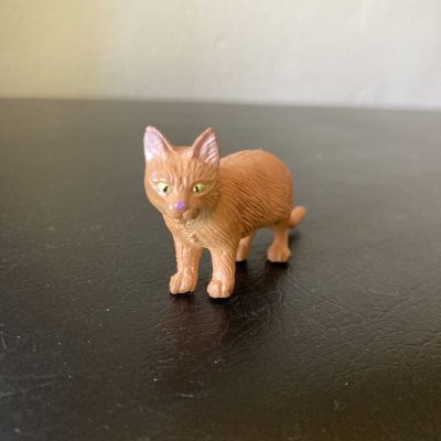 画像5: ミニチュア動物　茶猫　