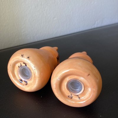 画像6: オレンジ猫　ソルト＆ペッパー　シェイカーセット