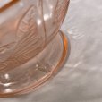 画像3: マクベスエバンズ　ピンクディプレッショングラス　ドッグウッド　シャーベットグラス+ソーサー セット　1930-1934年 