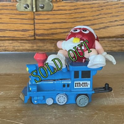 画像2: ＊　M&M'sクリスマス・オーナメント　青い汽車 2005