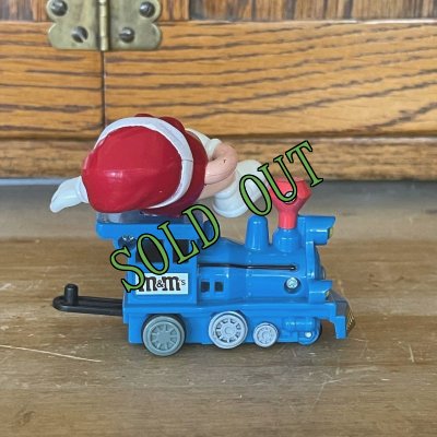 画像4: ＊　M&M'sクリスマス・オーナメント　青い汽車 2005