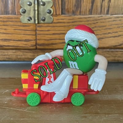 画像1: ＊　M&M'sクリスマス・オーナメント　赤の汽車 