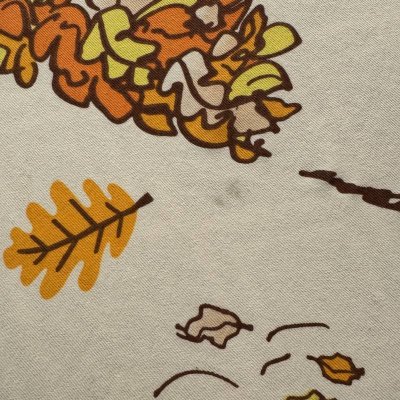 画像4: ＊　スヌーピー・オータムパンプキン　ピーナッツ・カーテン　2021年