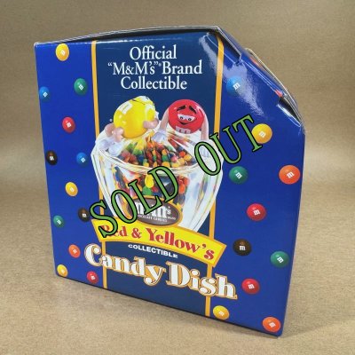 画像2: sold ＊　M&M's　箱入り・赤と黄色のキャンディー・ディッシュ