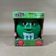 画像1: sold ＊　新品 M&M's グリーン音付き・ライト付き オーナメント 2007年 (1)