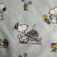 画像2: ＊　Peanuts スヌーピー　イースター・シーツ　クイーンサイズ　フラットスシーツ ポリエステル100% 2020年 (2)