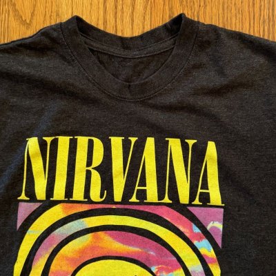 画像3: ＊　MEN NIRVANA グラフィック・スマイル T-シャツ 