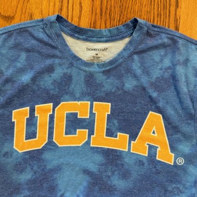 画像2: ＊　MEN ボクサークラフト社製 UCLA カレッジ T-シャツ ブルー サイズ-M