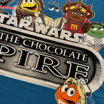 画像2: ＊　M&M's スターウォーズ・ブランケット　2015年