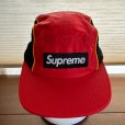 画像1: ＊　MEN Supreme キャップ 赤+黒メッシュ 米国製 (1)