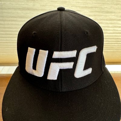 画像2: ＊　MEN UFC Reebok ロゴ・キャップ 黒 サイズ-S/M