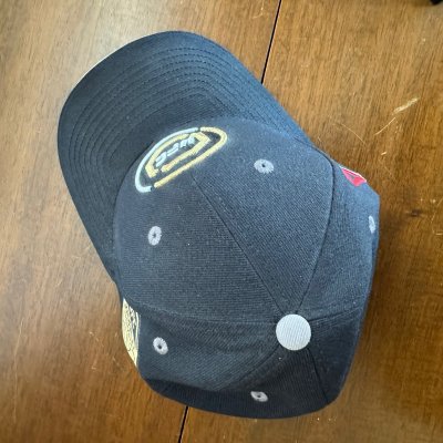 画像6: ＊　MEN UFC Reebok ロゴ・ワールドチャンピオン キャップ 黒 