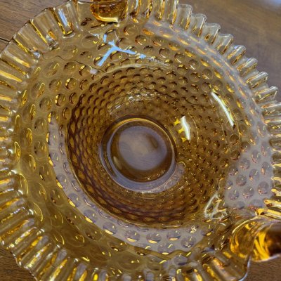 画像6: ＊　フェントン アンバーグラス大型バスケット