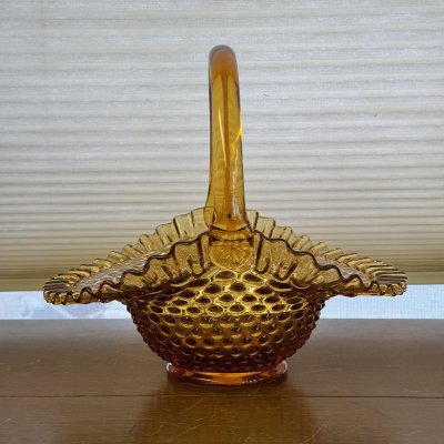 画像3: ＊　フェントン アンバーグラス大型バスケット