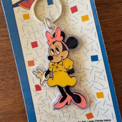 画像3: ＊　 ディズニー ミニーマウス デッドストック キーチェイン　＃１