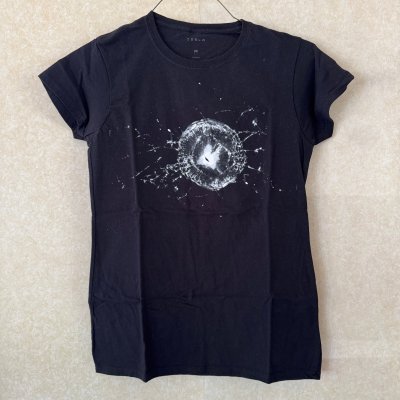 画像1: ＊　WOMEN テスラ・ブラック サイバートラック Tシャツ　M