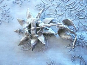 画像2: ＊　Sun Flower Silver Pin (2)