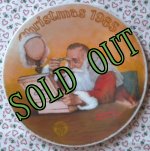 画像: sold Norman Rockwell, Christmas Plate, 1985 Grandpa Plays Santa